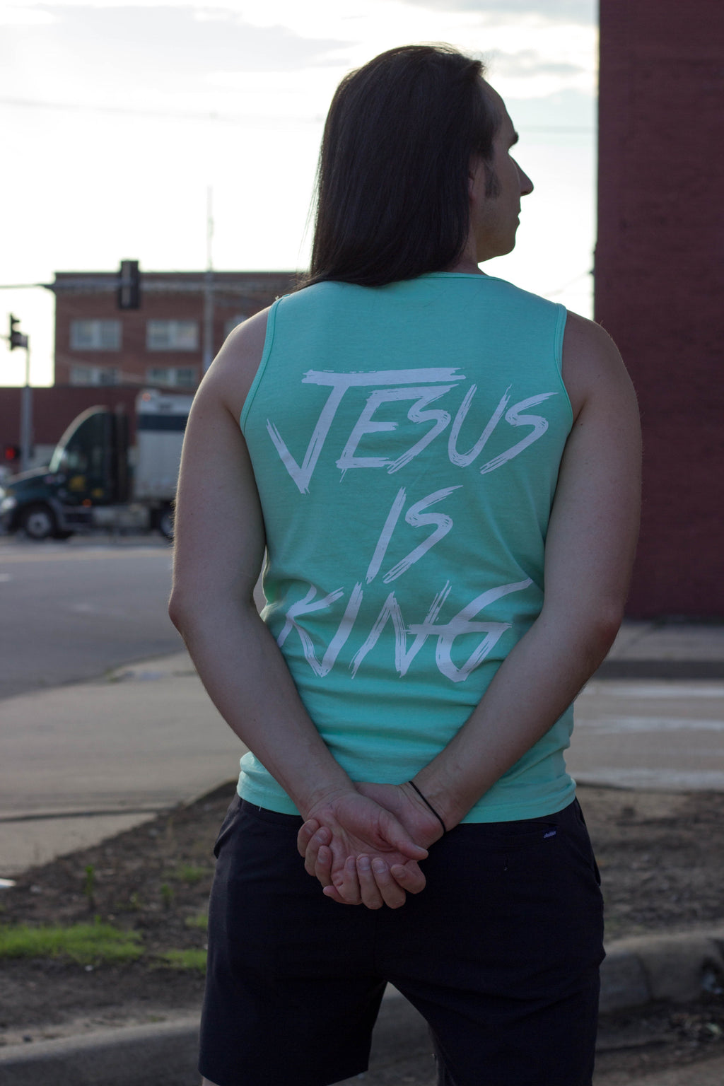 Jesus is King, Island Reef Tank Top