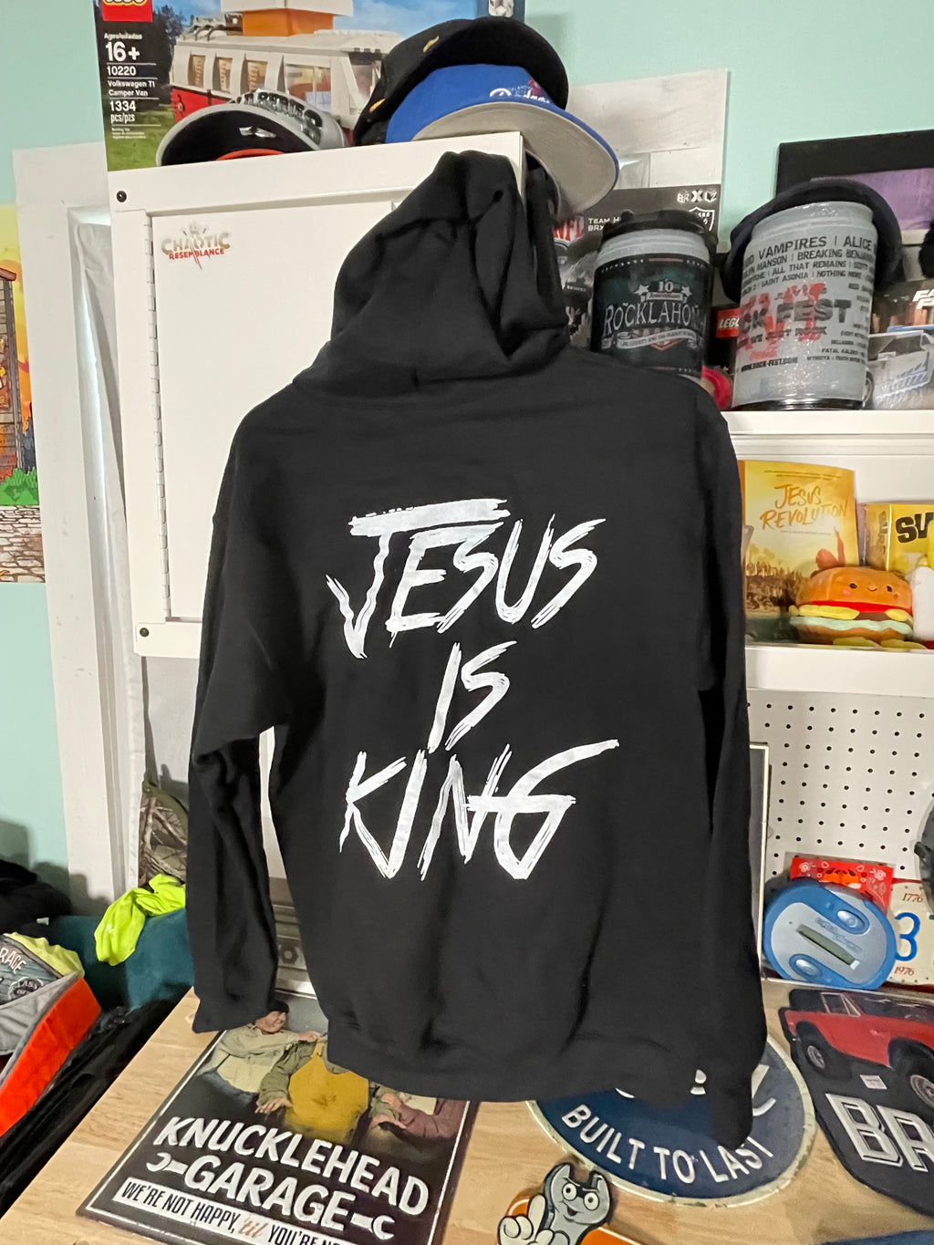 Jesus is King, Zipper Hoodie