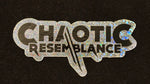 2inch Chaotic  Glitter sticker
