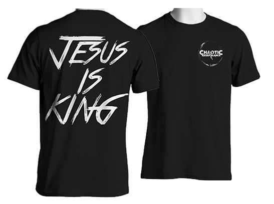 Jesus Is King T-Shirt (Black)